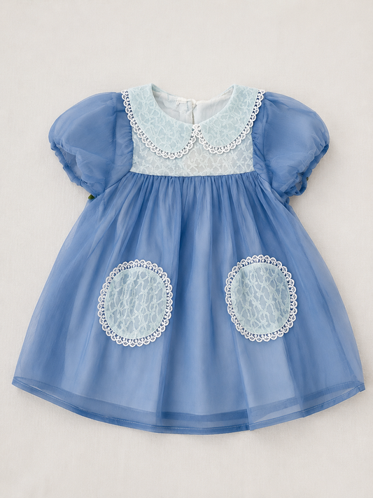 Ocean Mist Organza Dress