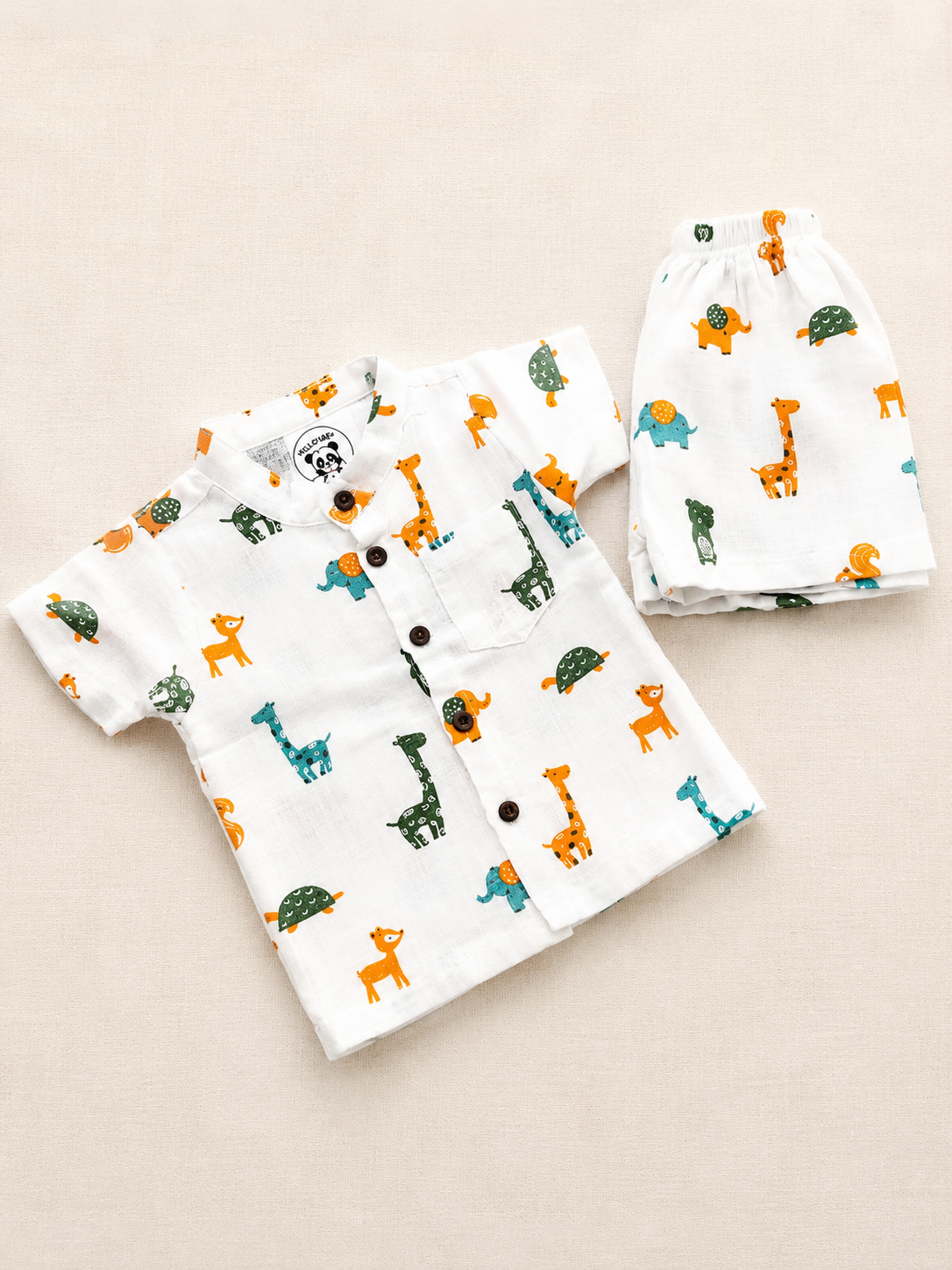 MUSLIN COTTON CO-RD SET