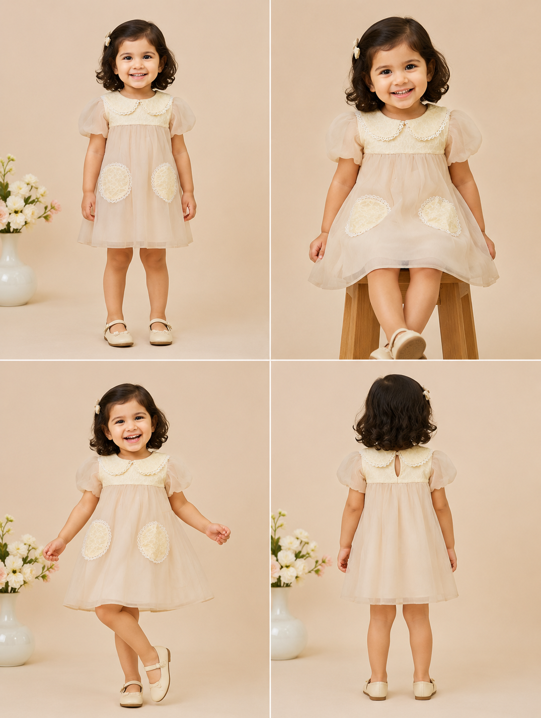 Ocean Mist Organza Dress