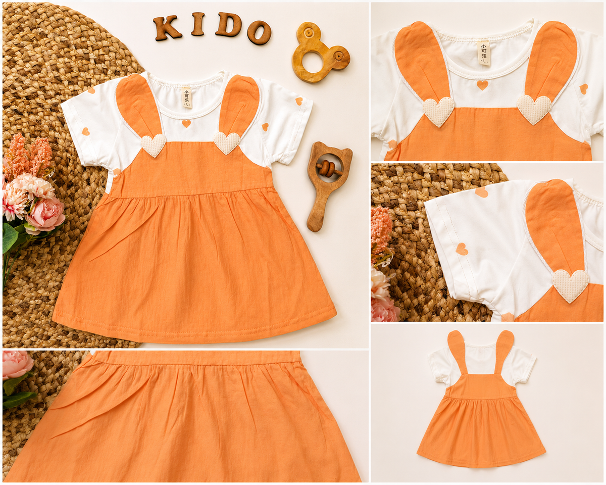 Heart Strap Frock