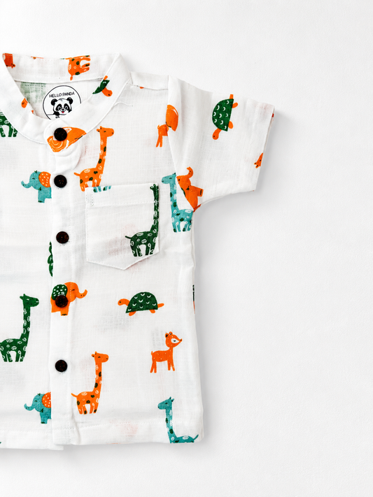 MUSLIN COTTON CO-RD SET