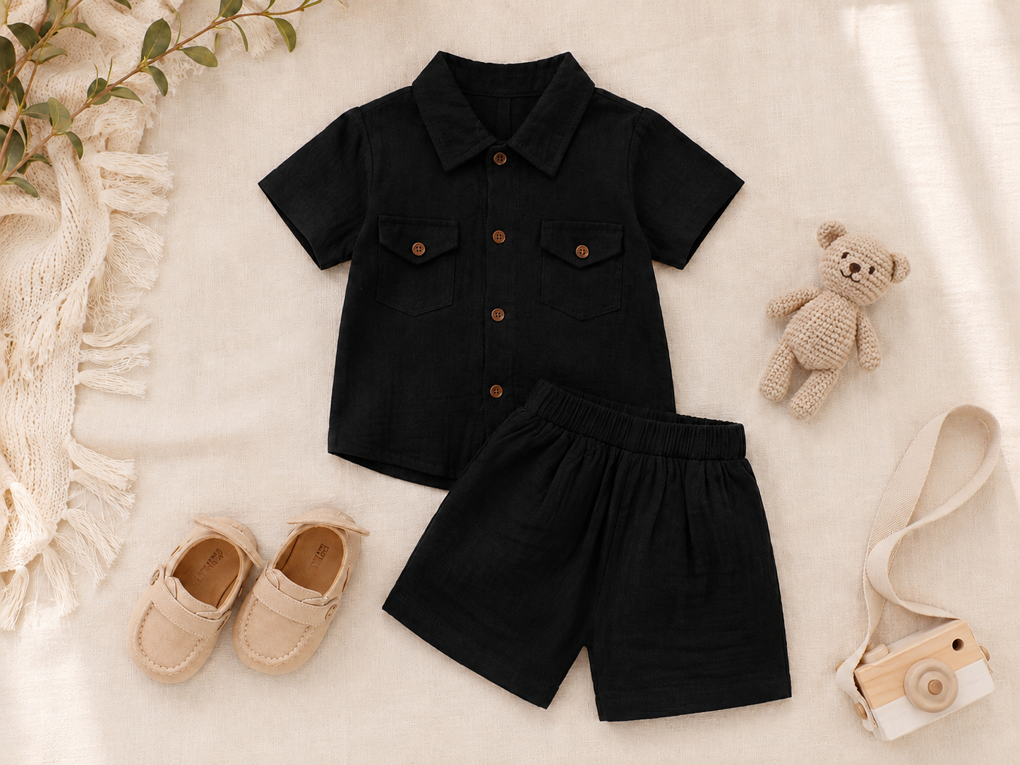 Hazel Muslin Cotton Cord Set