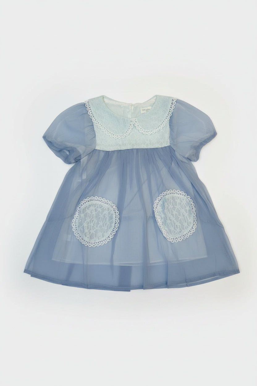 Ocean Mist Organza Dress